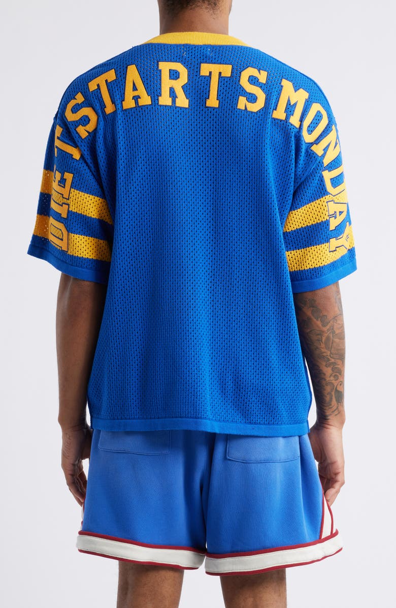 DIET STARTS MONDAY Knit Mesh Jersey, Alternate, color, 