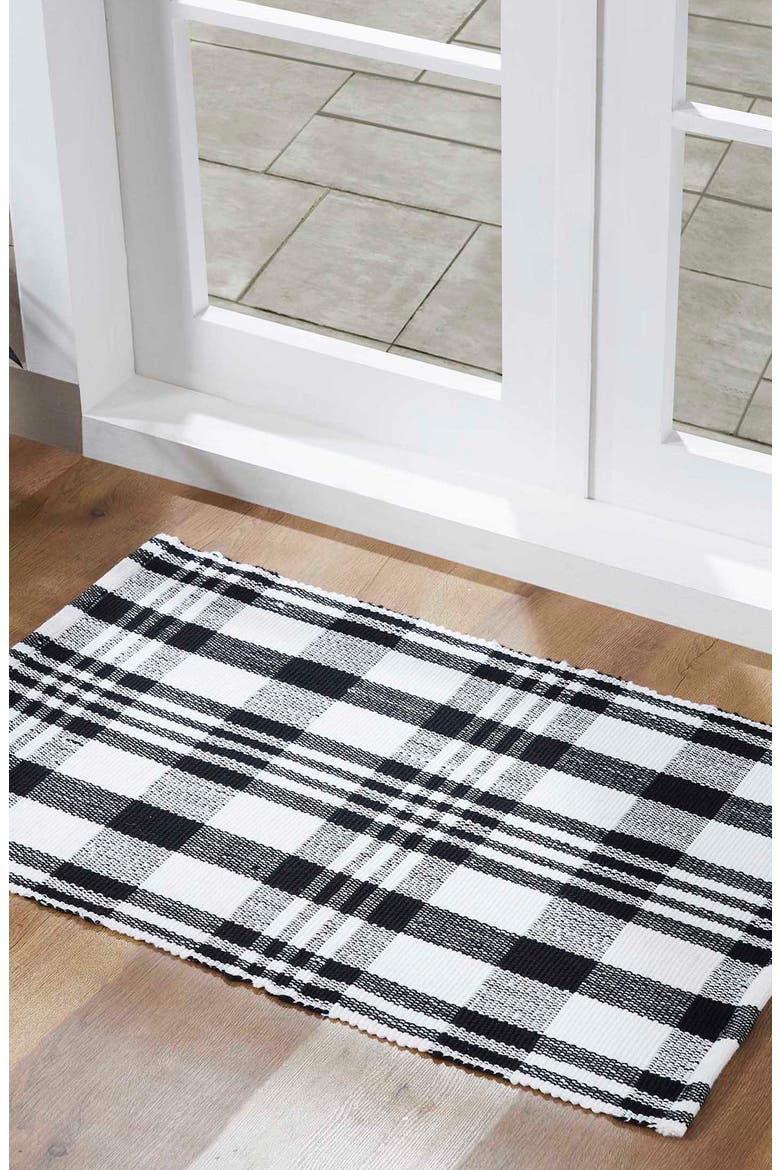 Plaid Accent Rug, Alternate, color, NO COLOR