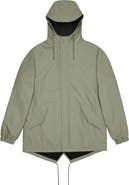 Rains Fishtail Hooded Waterproof Rain Jacket