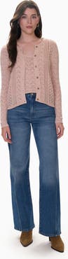 Rebecca Taylor Hannah Pointelle Cardi