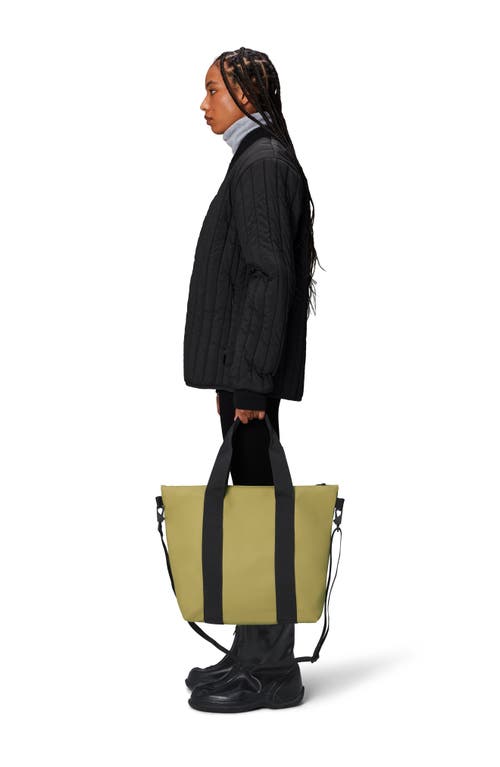 Rains Waterproof Tote Bag In Khaki
