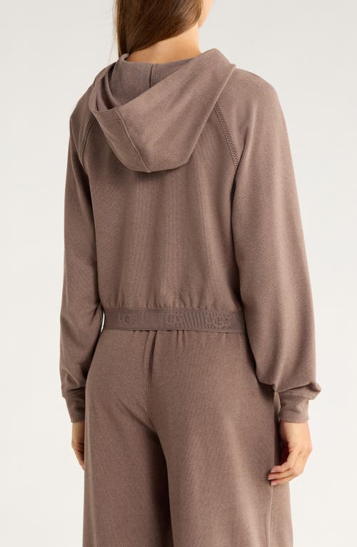 Ugg(r) Aubrie Zip-up Hoodie In Brown