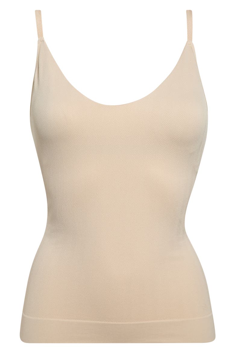 Herringbone Seamless Camisole, Alternate, color, LIGHT TRUFFLE