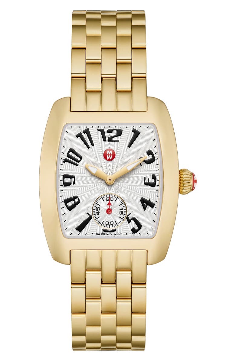 MICHELE Urban Bracelet Watch, 35mm, Main, color, 