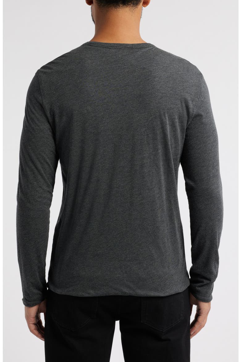 Cloud Reversible Crewneck T-Shirt, Alternate, color, CHARCOAL HEATHER