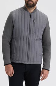 Hunter Kindale Quilt Jacket with Sweater Sleeves