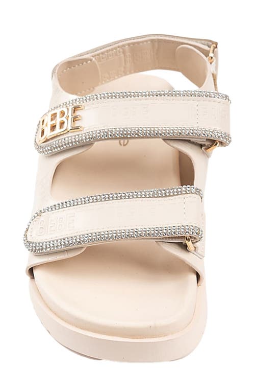 Bebe Logo Sandal