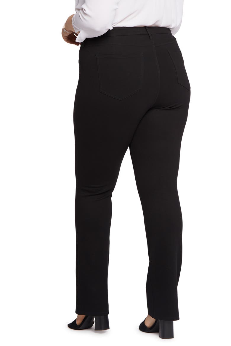Marilyn Straight Leg Pants, Alternate, color, BLACK