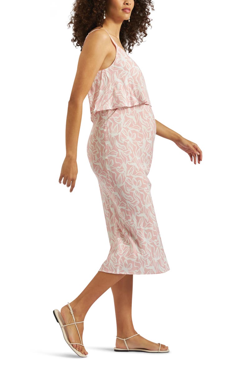 Ripe Maternity Jilly Nursing Slip Dress, Alternate, color, Soft Pink