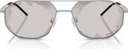 Emporio Armani 58mm Aviator Sunglasses