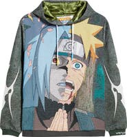VERYRARE Narutu vs. Sasuke Jacquard Graphic Hoodie