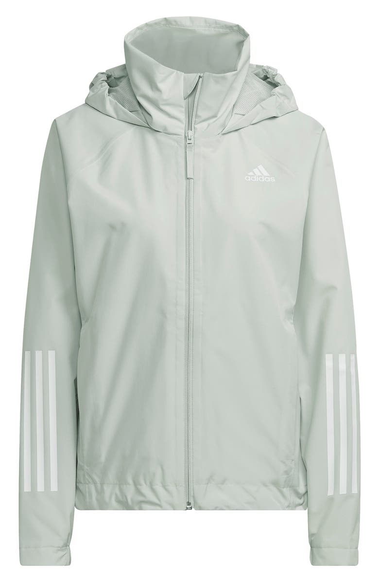 adidas BSC 3-Stripes RAIN.RDY Jacket, Alternate, color,