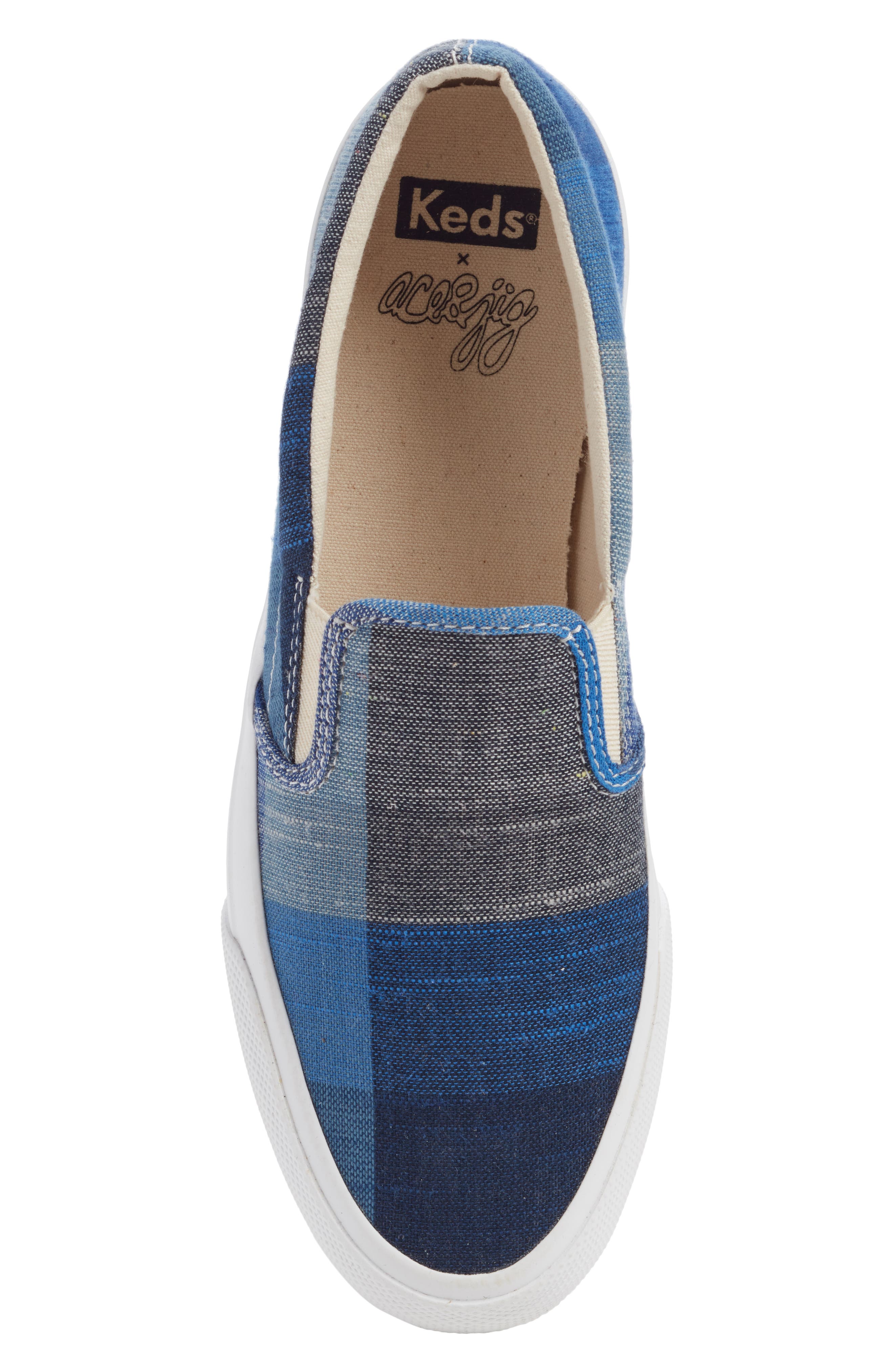 Keds x Ace & Jig Anchor Marine Slip-On Sneaker, Alternate, color, BLUE MULTI