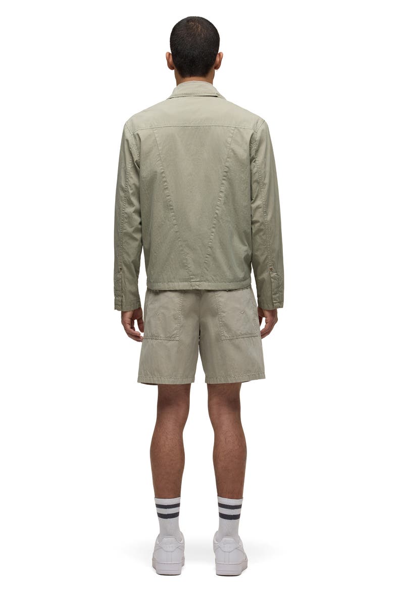 Cotton Blend Work Jacket, Alternate, color, CACTUS