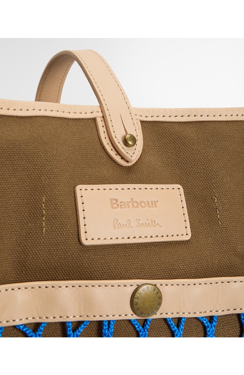 Barbour x Paul Smith Tote, Alternate, color, Dark Sand