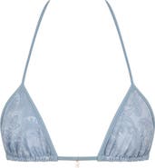 HOUSE OF CB Bali-I Paisley Triangle Bikini Top