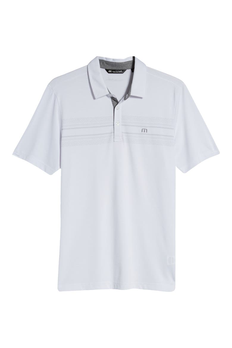Travis Mathew Crow Polo, Alternate, color, WHITE