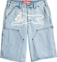 ICECREAM Angelo Denim Shorts