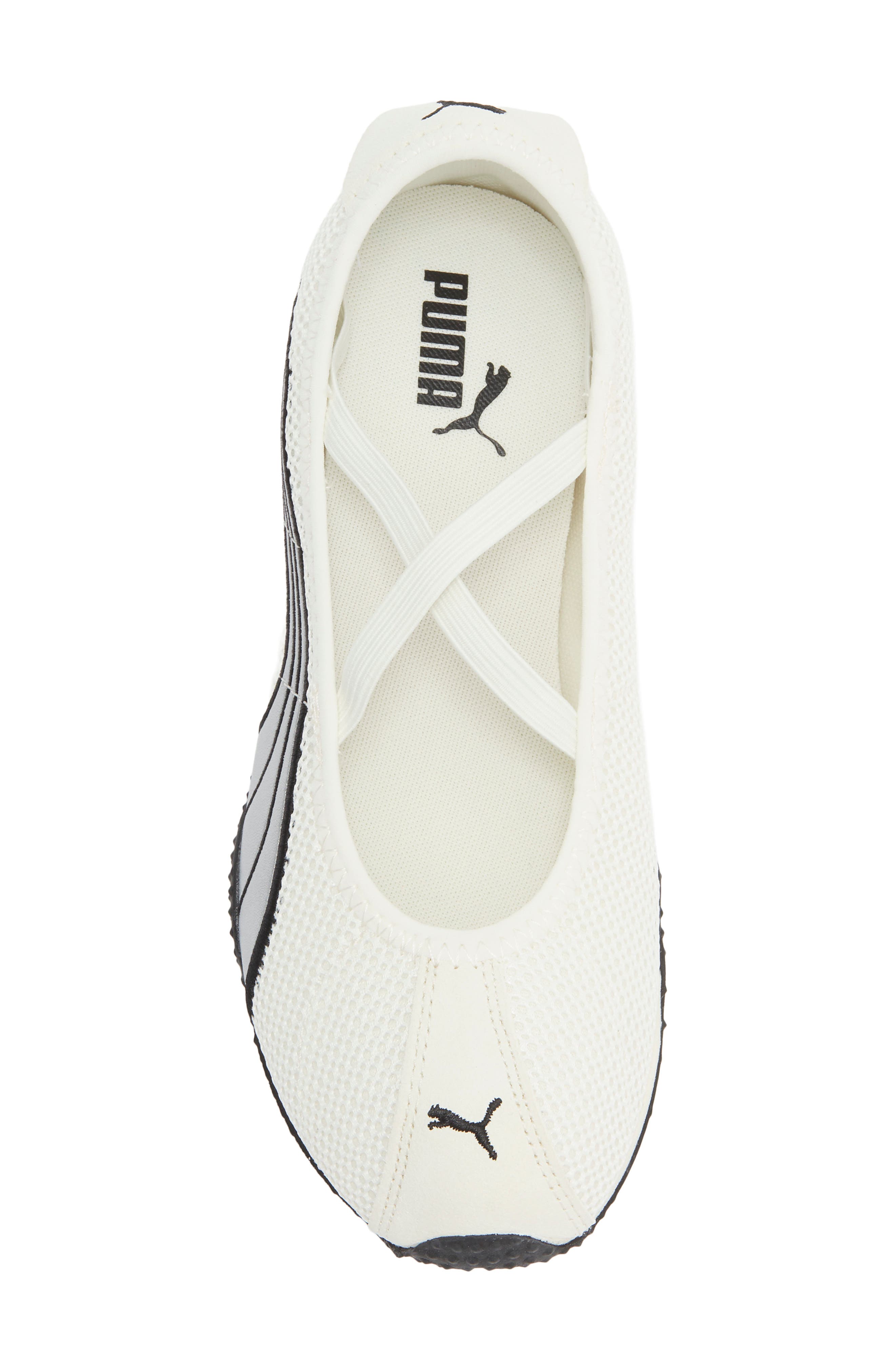 H-Street Ballet Sneaker, Alternate, color, WARM WHITE/ PUMA SILVER
