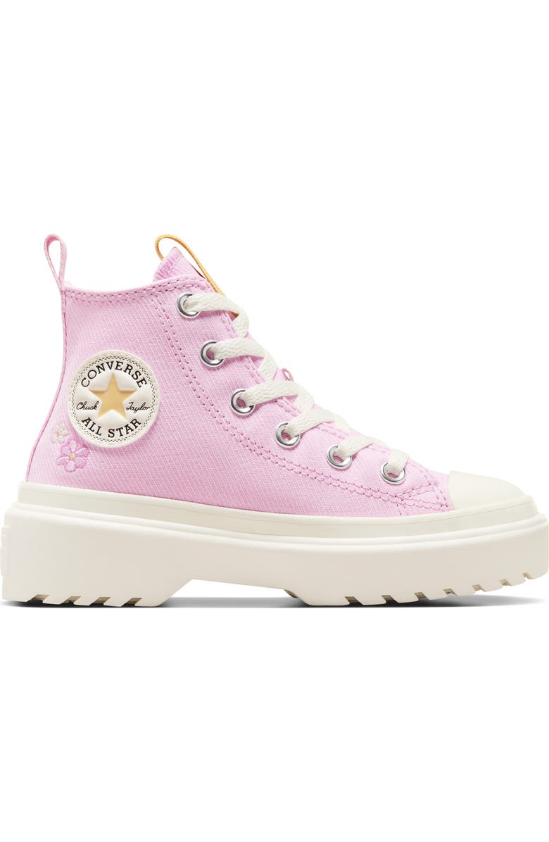 Converse Kids' Chuck Taylor<sup>®</sup> All Star<sup>®</sup> Lugged High Top Sneaker, Alternate, color,