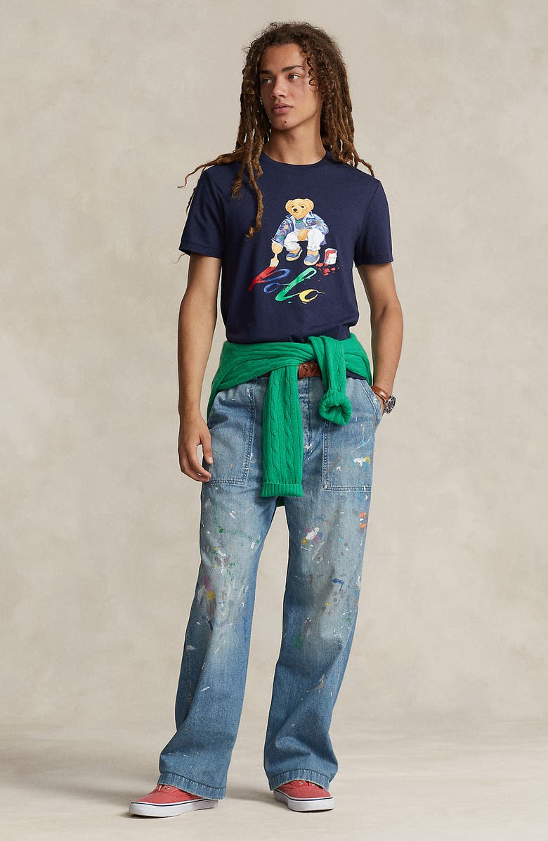 Polo Ralph Lauren Polo Bear Cotton Jersey T-Shirt, Alternate, color, 