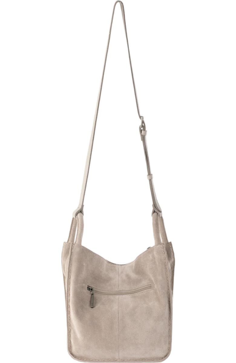The Sak Los Feliz Crossbody Leather Bag, Alternate, color, Sand Suede