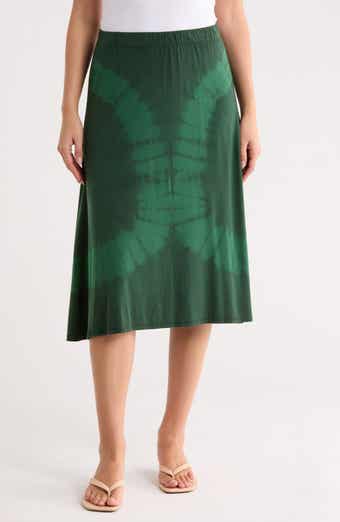 Flared Midi Skirt