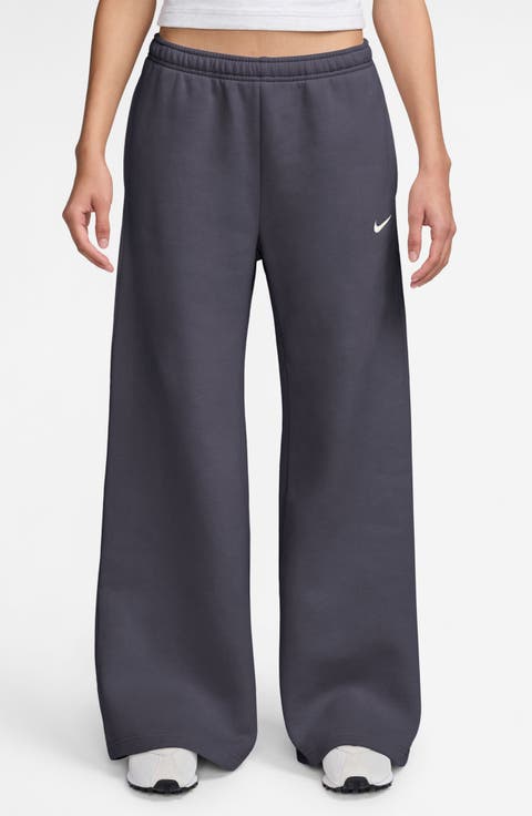 Studio Fleece Wide Leg Sweatpants