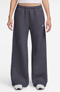 Nike Studio Fleece Wide Leg Sweatpants
