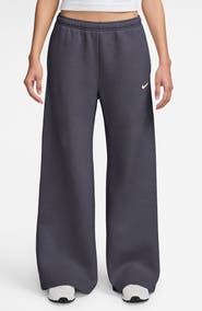 Nike Studio Fleece Wide Leg Sweatpants
