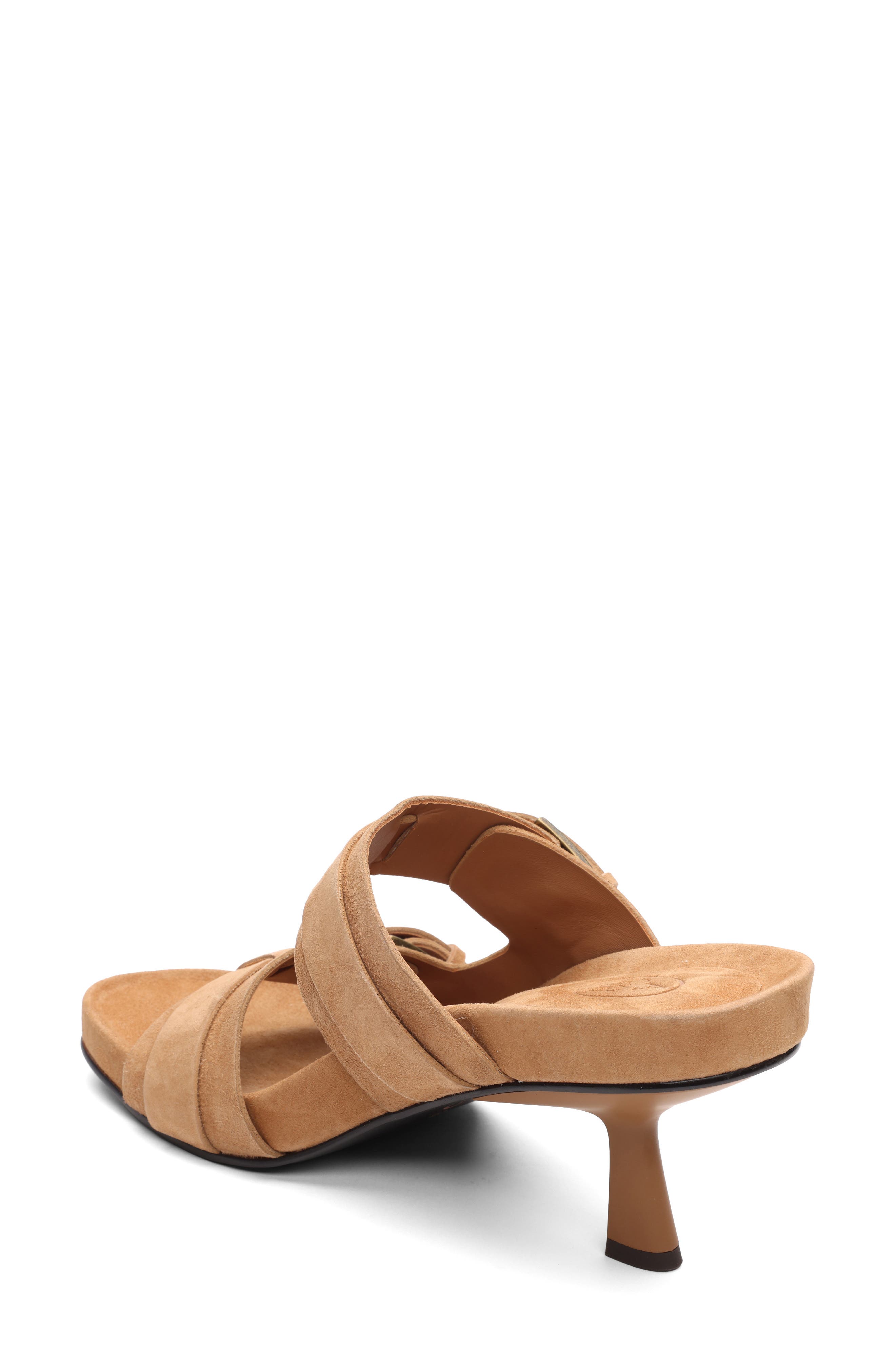Ash Jakarta Genuine Calf Hair Slide Sandal, Alternate, color, Moka Mou