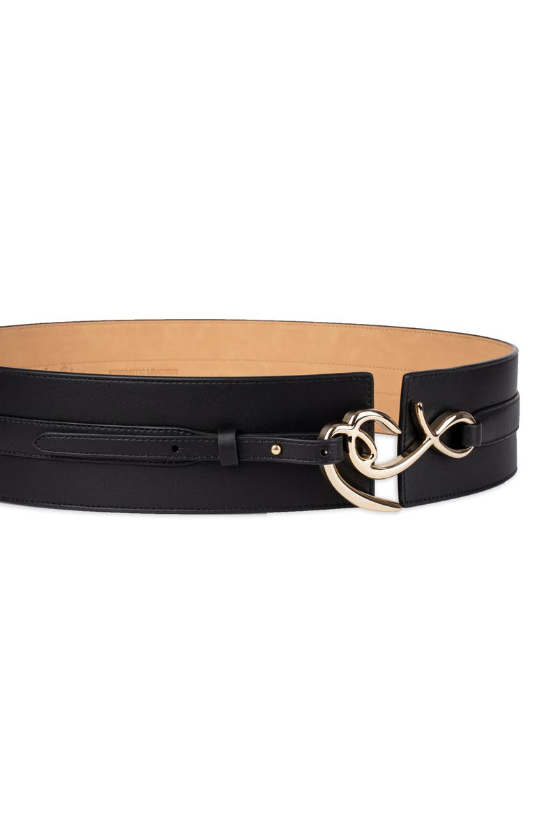 Sam Edelman Corset Belt, Alternate, color, Black
