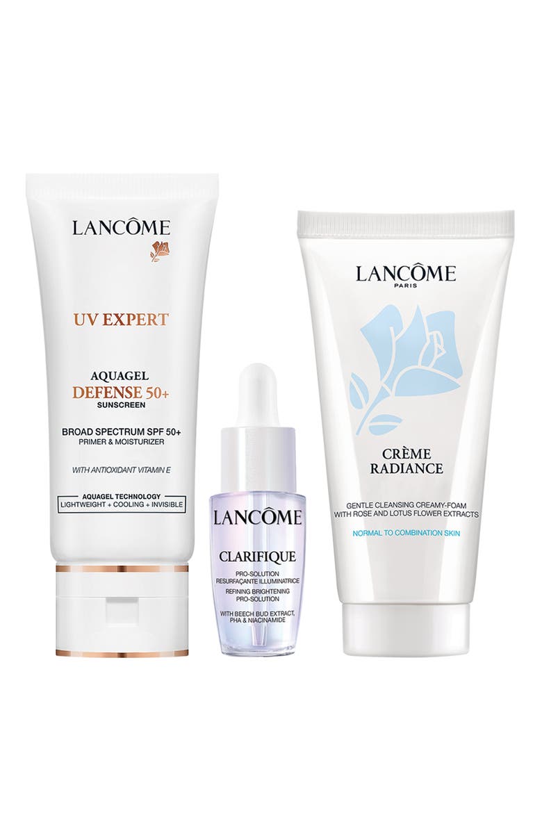 Lancôme UV Expert Defense SPF 50+ 3-Piece Skincare Gift Set $82 Value, Main, color,