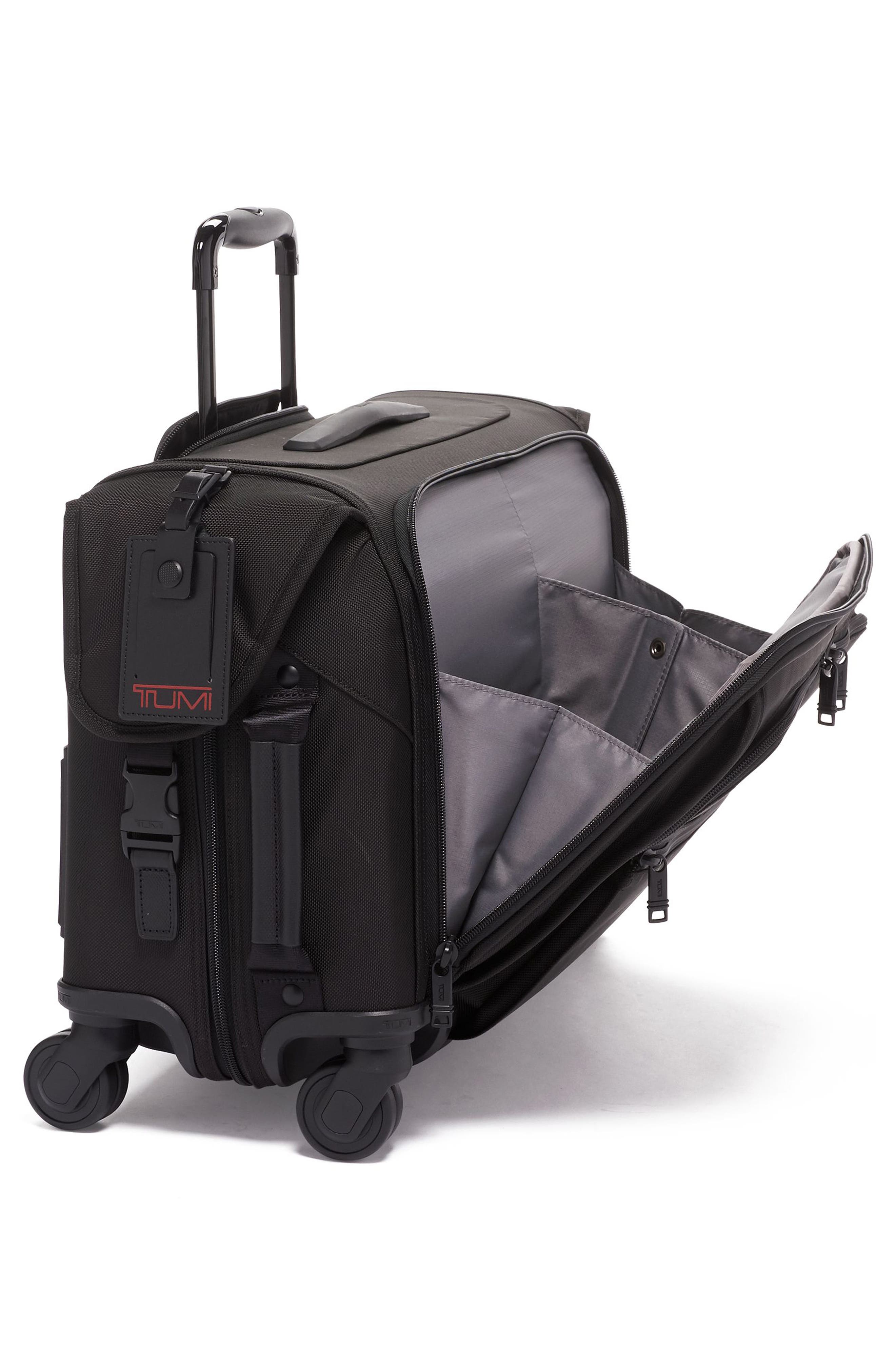 TUMI Alpha 3 Wheeled 22-Inch Carry-On Garment Bag, Alternate, color, 