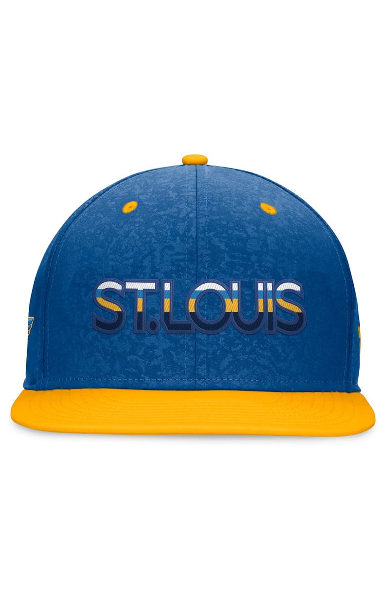 FANATICS Men's Fanatics Branded Blue/Gold St. Louis Blues Authentic Pro Alternate Jersey Snapback Hat, Alternate, color, Blue