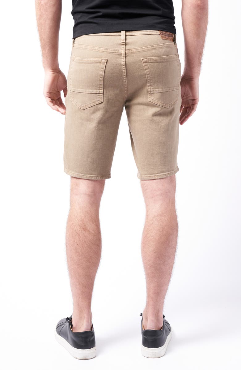 Devil-Dog Dungarees Slim Straight Leg Stretch Denim Shorts, Alternate, color,