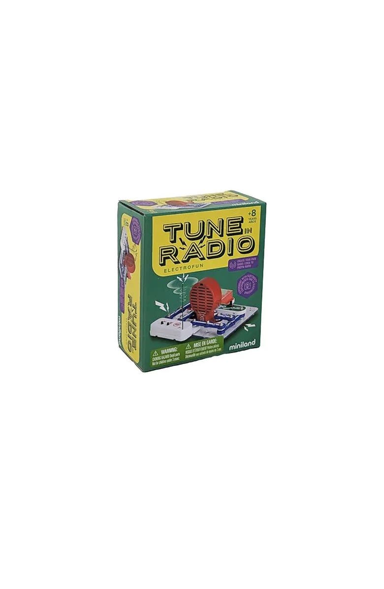 Miniland Electrofun Tune In Radio, Alternate, color, Red Multi