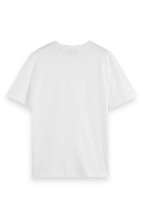 Scotch & Soda Regular Fit Chest Logo Graphic T-shirt