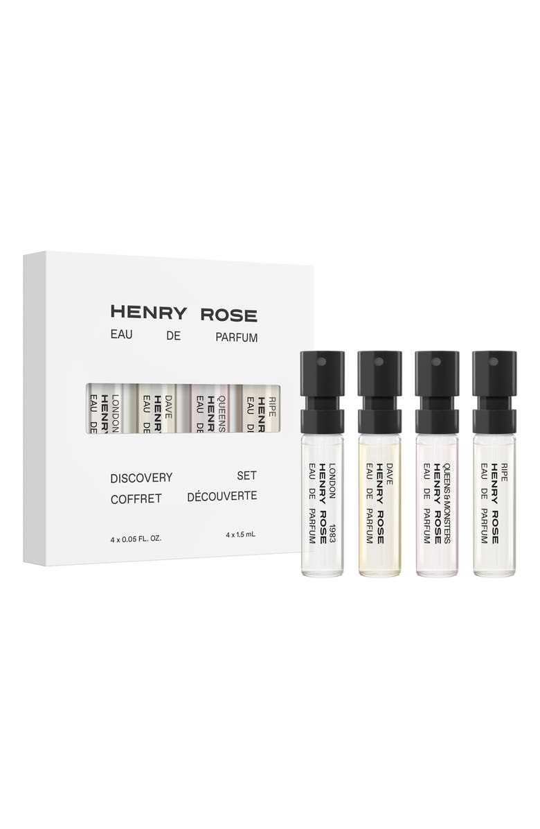 HENRY ROSE 4-Piece Discovery Fragrance Set, Main, color,
