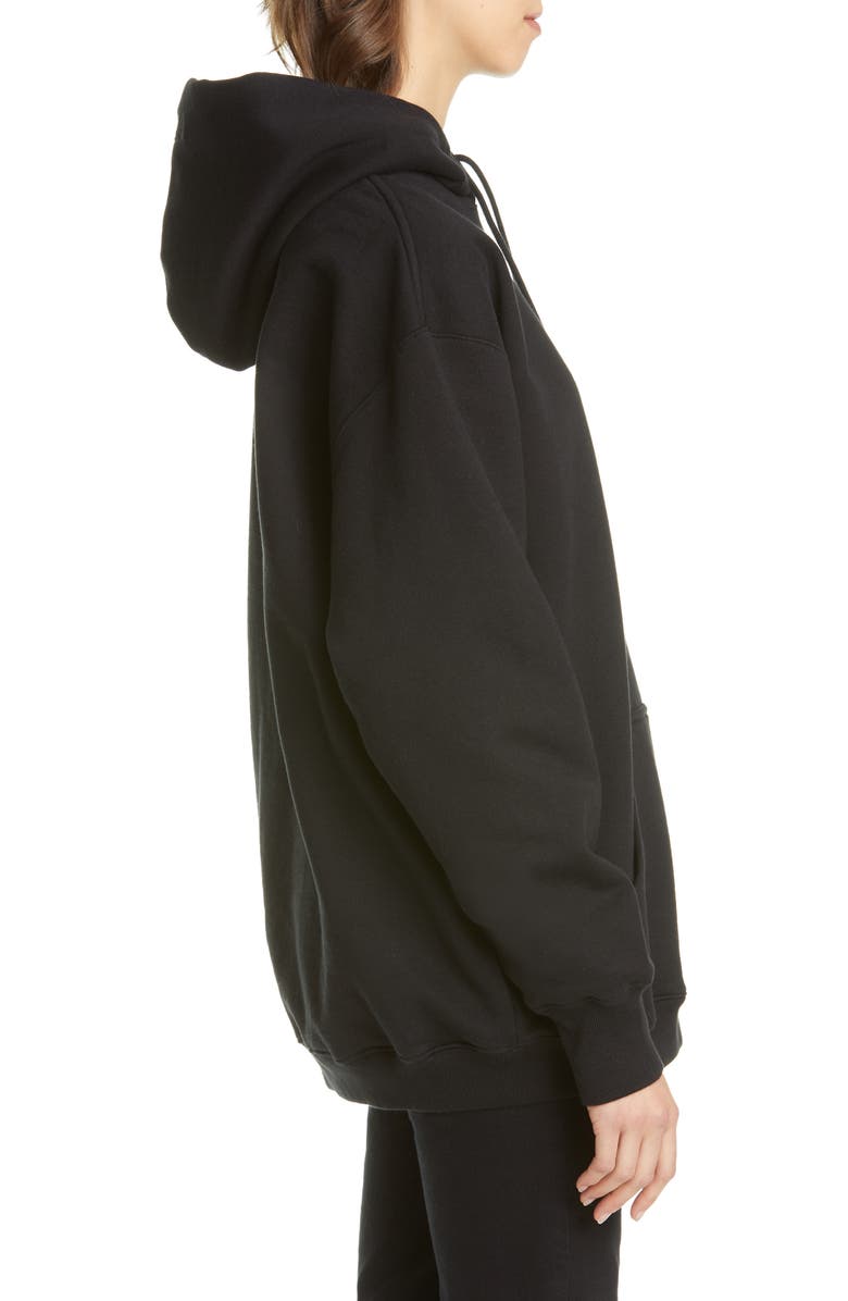 VETEMENTS Logo Shipping Label Graphic Hoodie, Alternate, color, 