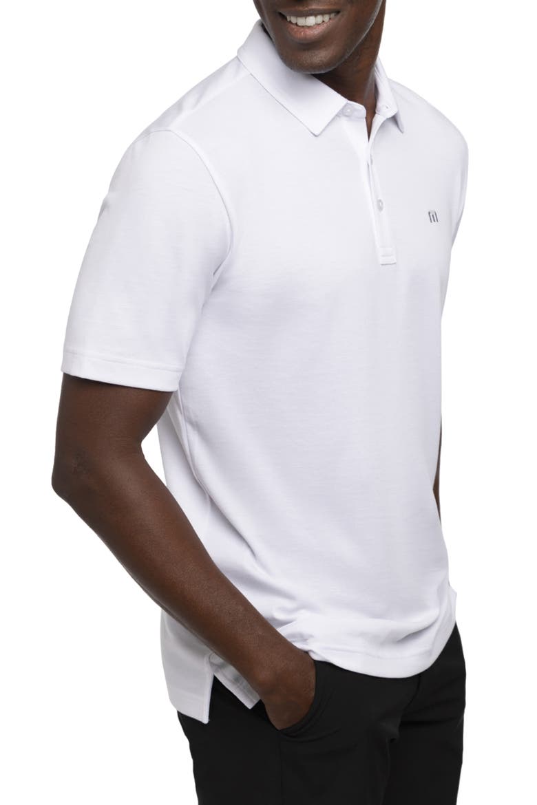 Tour Guide Embroidered Logo Polo, Alternate, color, WHITE