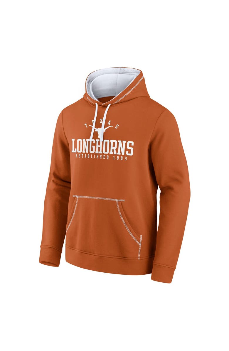 FANATICS Men's Fanatics Texas Orange Texas Longhorns Toppler Fleece Pullover Hoodie, Alternate, color, Burnt Orange