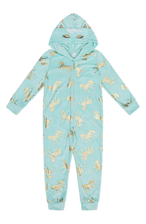 Kids' One-Piece Knit Pajamas (Little Kid & Big Kid)