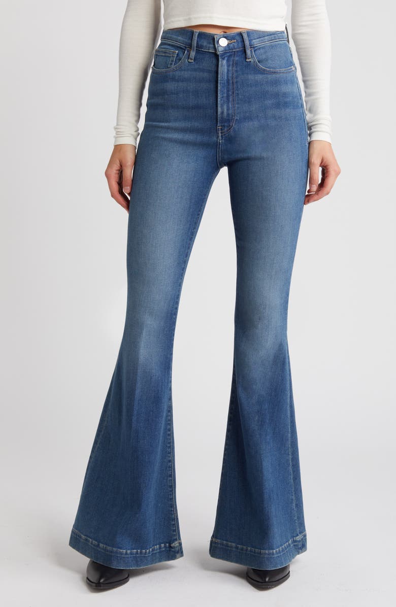 FRAME Le Super Flare High Waist Jeans, Main, color, Donna