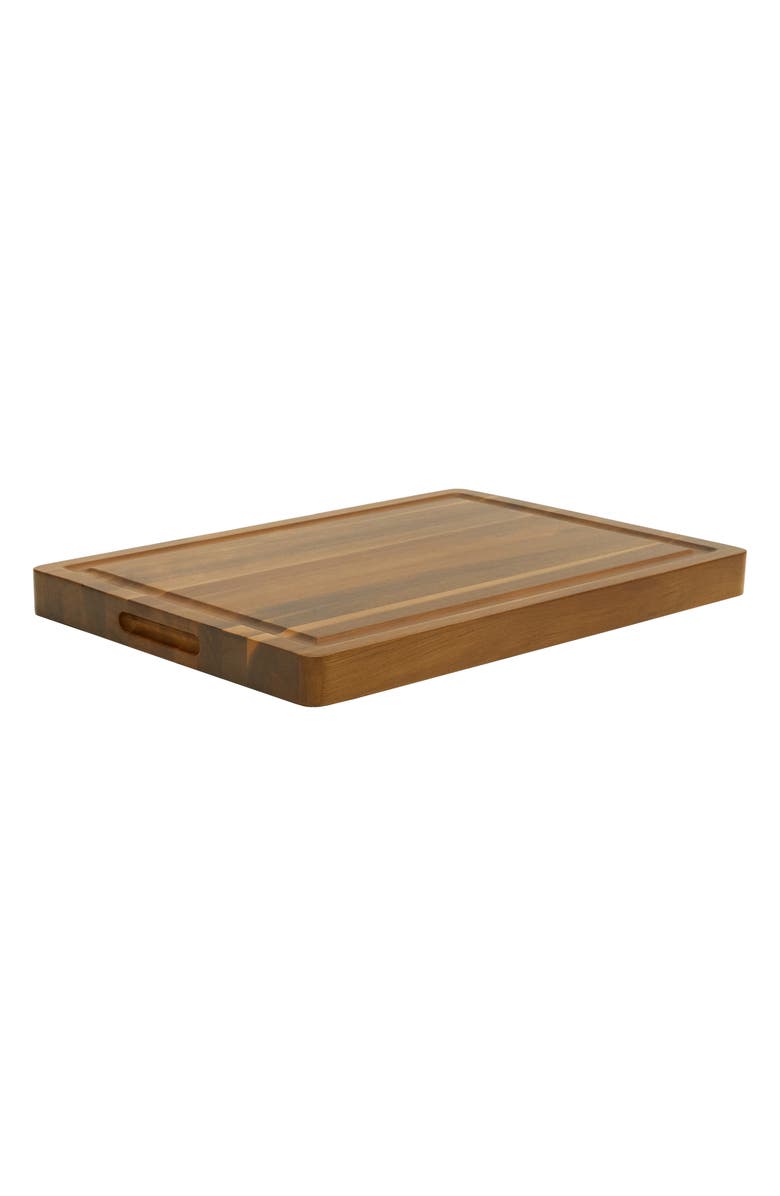 Viking 20-Inch Butcher Block Prep/Serving Board, Alternate, color, Brown