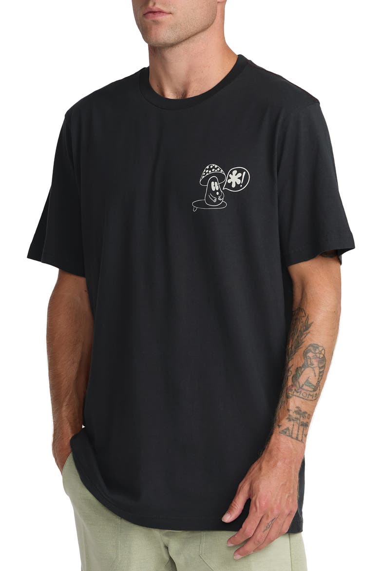 Bryce Bloom Graphic T-Shirt, Alternate, color, PIRATE BLACK