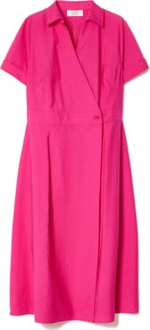 Marina Rinaldi Gabbia Wrap Midi Dress