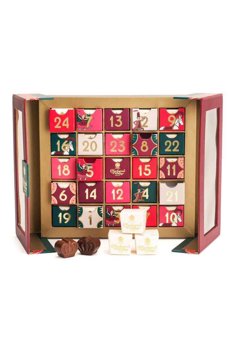 Theatre Chocolate Advent Calendar, Alternate, color, RED