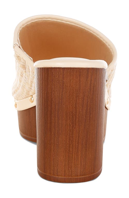 Rag & Co Marengo Platform Sandal In Sand