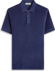 Bugatchi Cotton Blend French Terry Polo